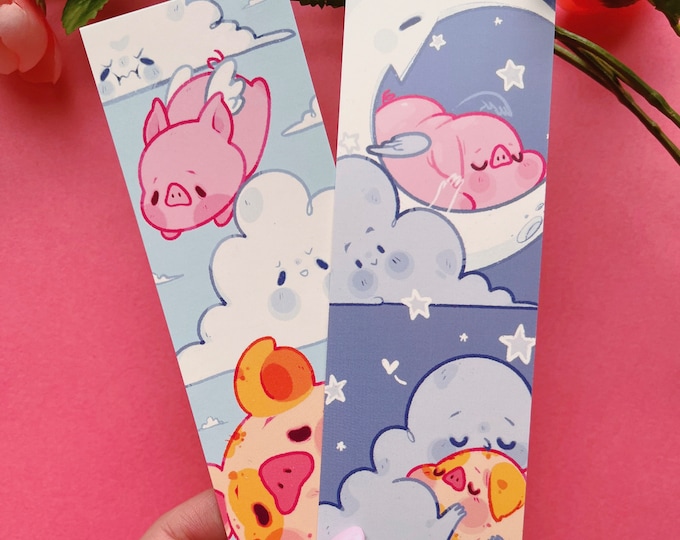 Pigs in the Sky || Double sided print, Glossy