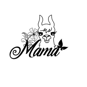 Mama Llama PNG