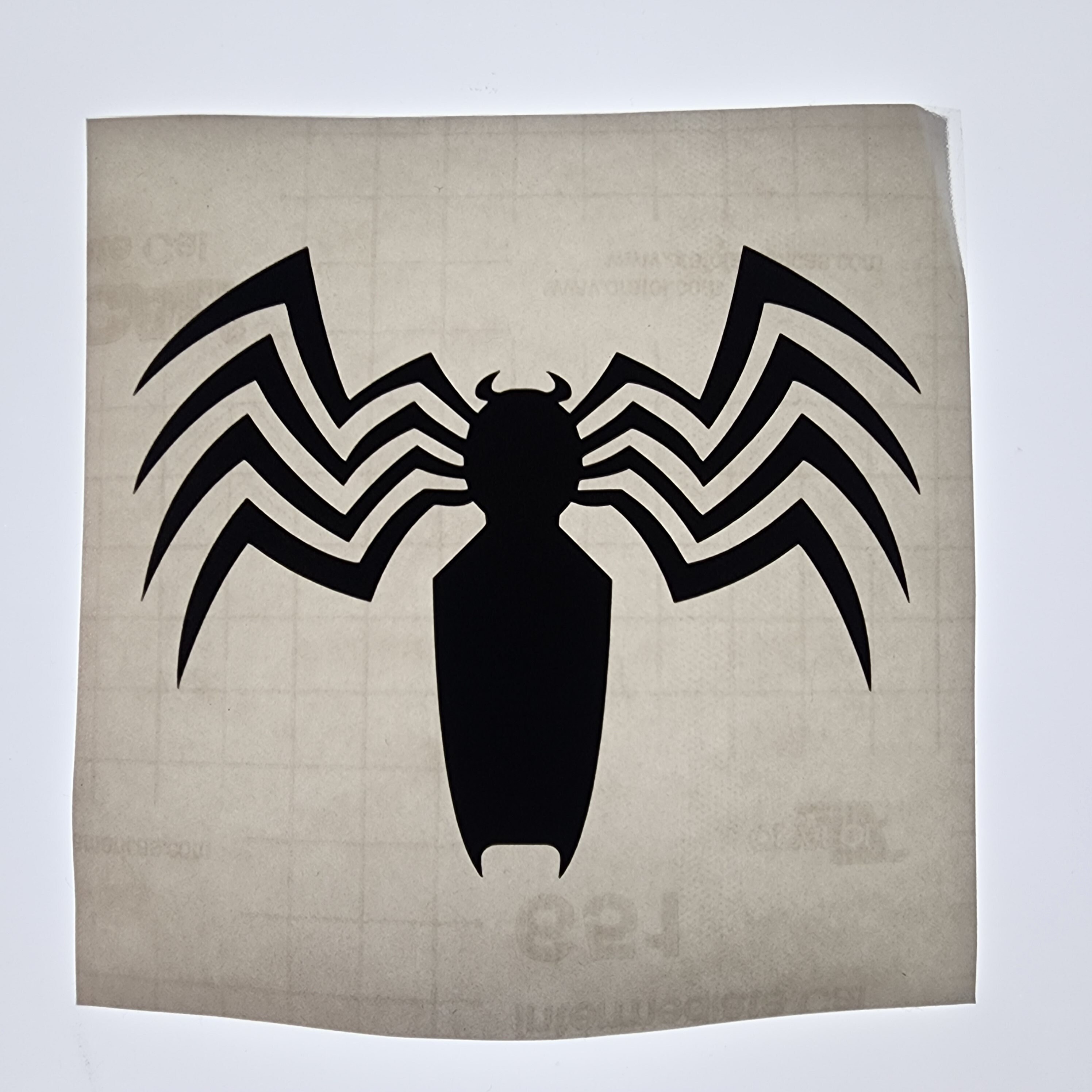 Unleash the Darkness With Venom Symbol Vinyl Decal - Etsy