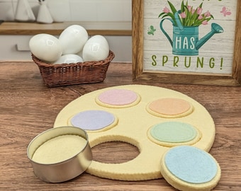 Springtime Easter CUT OUT COOKIES Felt Play Food