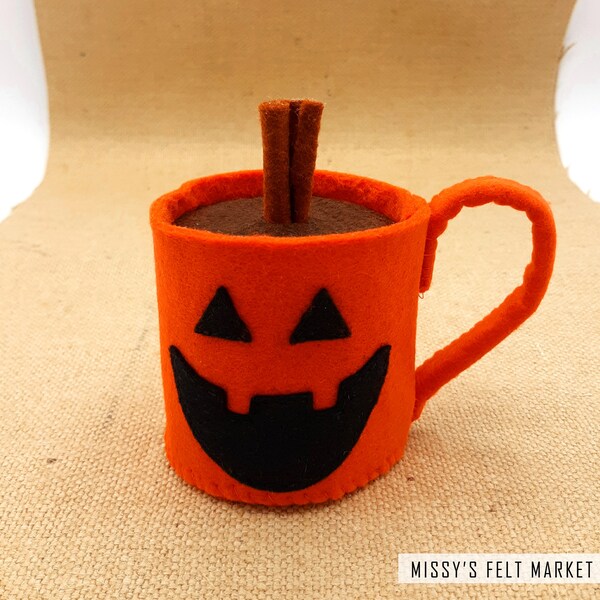 Jack O Lantern Felt Etsy