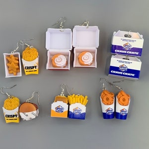 Fast Food Mini Brand Earrings