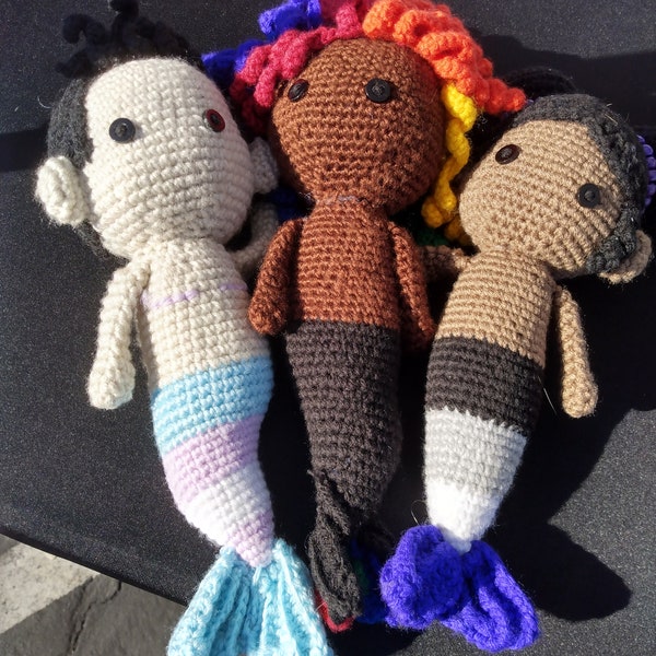 Crochet Pride Mermaids