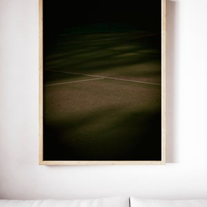 Tennis Court Poster, Tennis Court Photo, Wall Art, Photography Poster