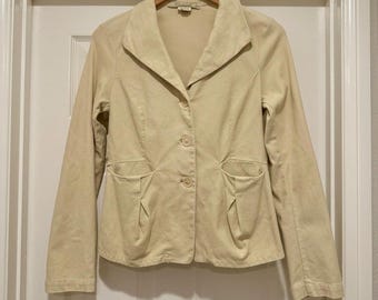 Vintage Transit Par-such TR-900 Light Yellow Jacket Made in Italy