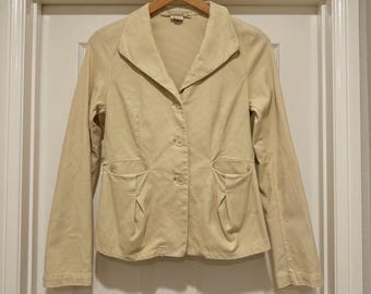 Vintage Transit Par-such TR-900 Light Yellow Jacket Made in Italy