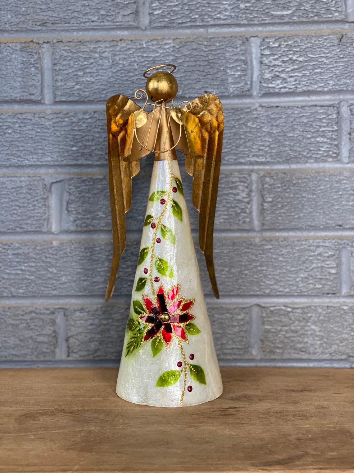 Christmas Angel Table Decoration Tree Topper Etsy