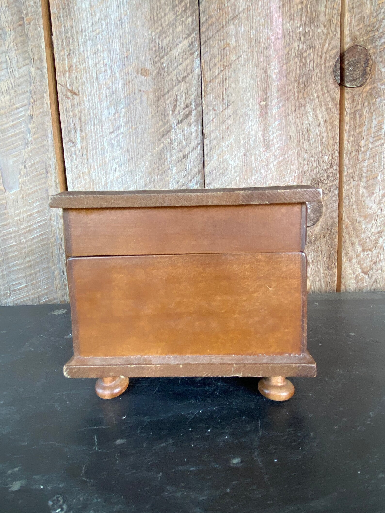 Vintage Linden Music Box Jewelry Box Hummel Etsy