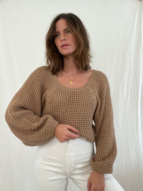 Balloon Sleeve Knit