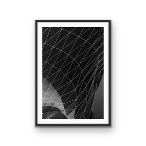 Black Geometric Architecture Print | Modern Minimalist Art | Modern Home Decor | Digital Download Photography | Urban Street Art Poster