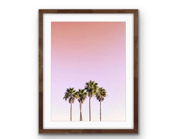 Palm Tree Photography Print | Tropical Wall Art (Digital Download)