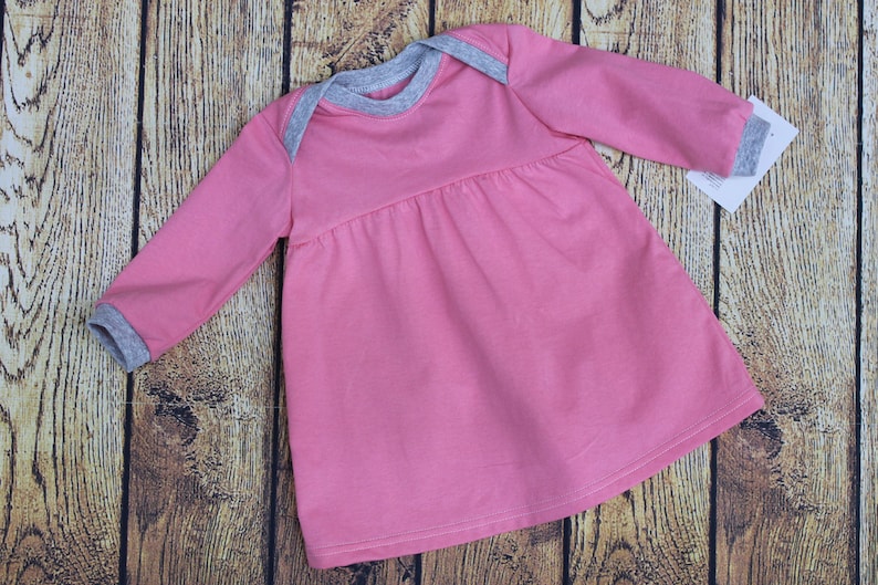 Toddler Girl Dresses Baby Easter Girls Easter Dusty Rose Dress Cute Baby Spring Gingham Dress Long Sleeve Pink Dress For Little Girls