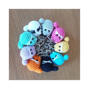 Pretty Kitty Cat Keyring/keychain