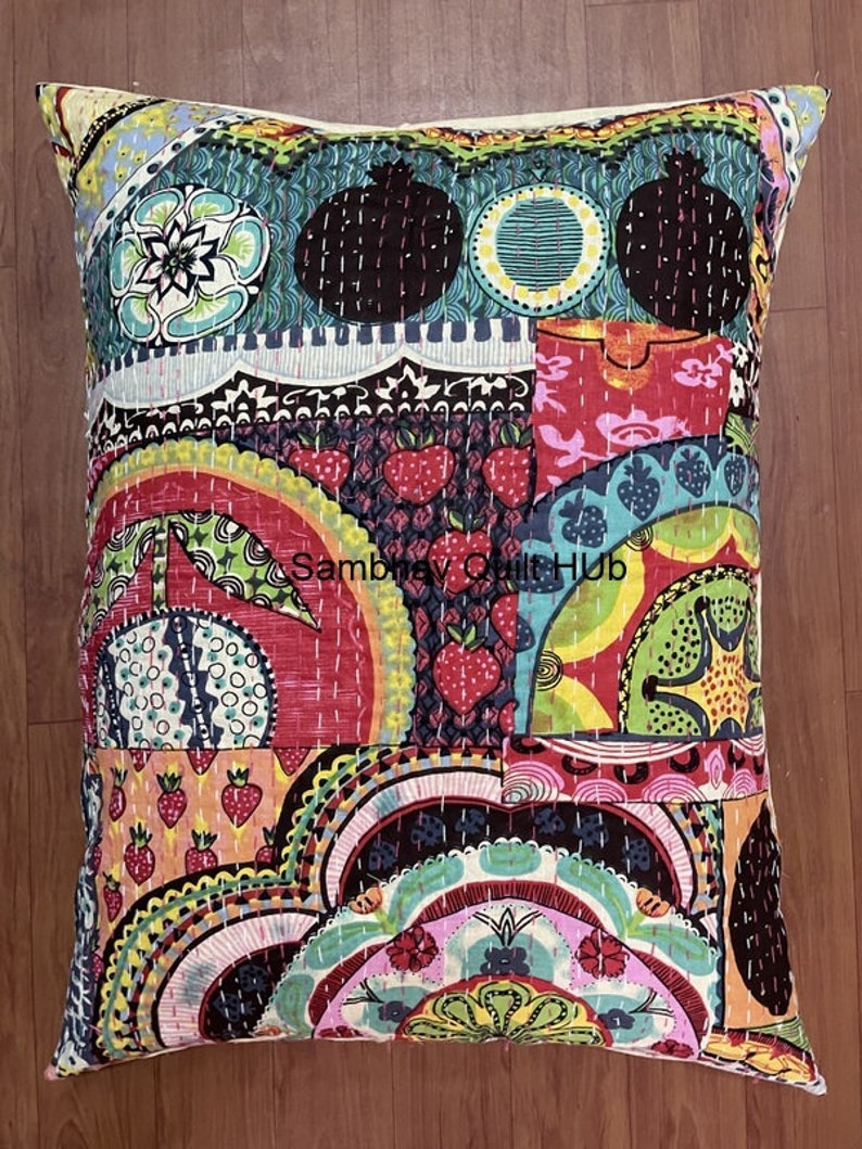 Multi Floral Print Throw Pillow Covers Farmhouse Pillow Etsy