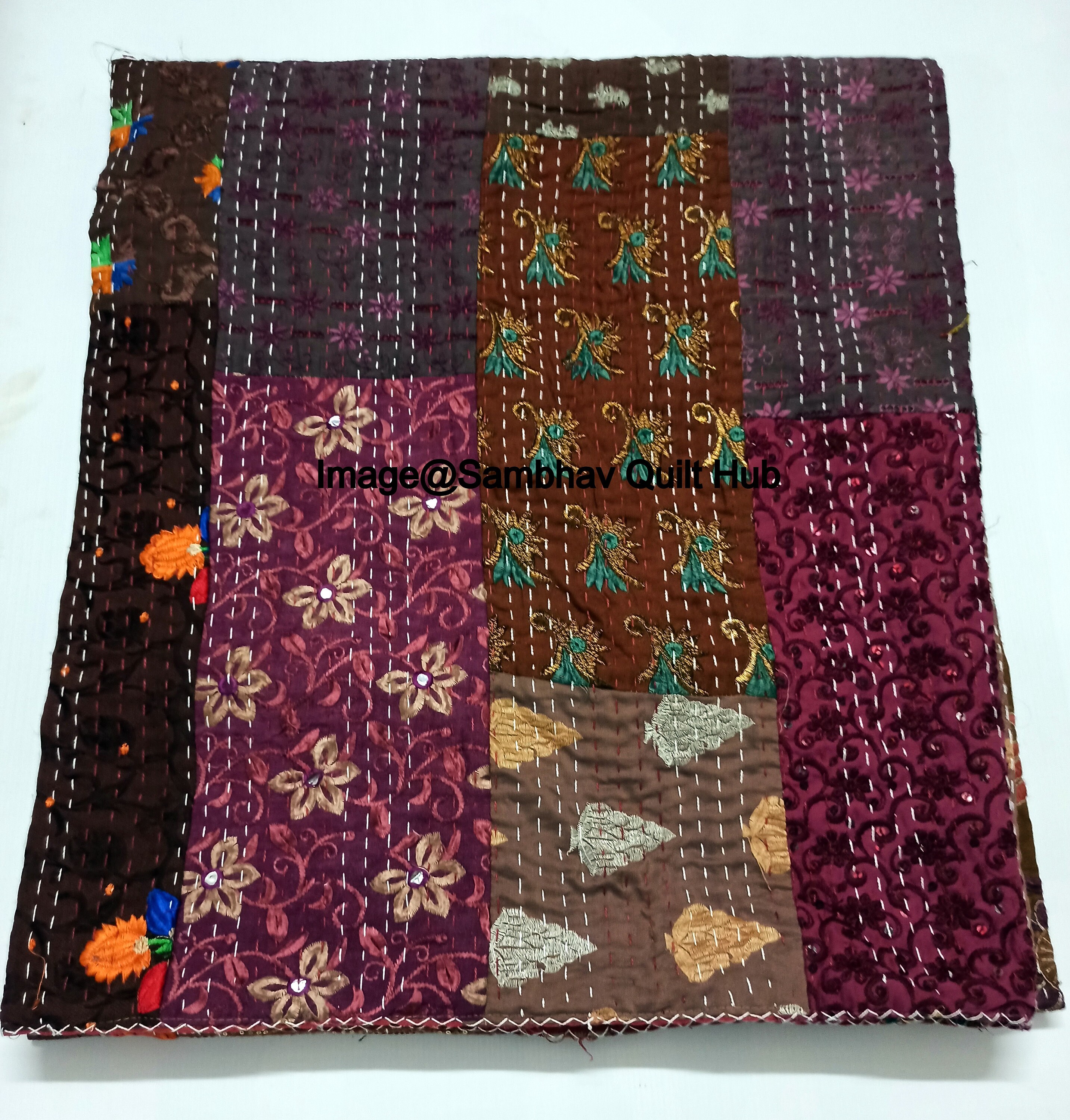 Indian Beautiful Handmade patchwork Quilts Cotton Boho King Etsy