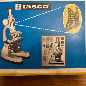 Tasco 1970&#39;s Microscope Kit In box
