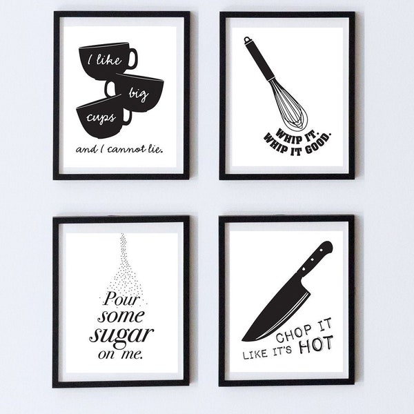 Funny Kitchen Art - Etsy