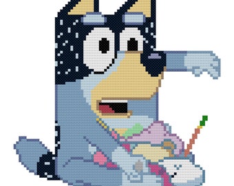 Claw Machine Impersonation - Digital Cross Stitch Pattern