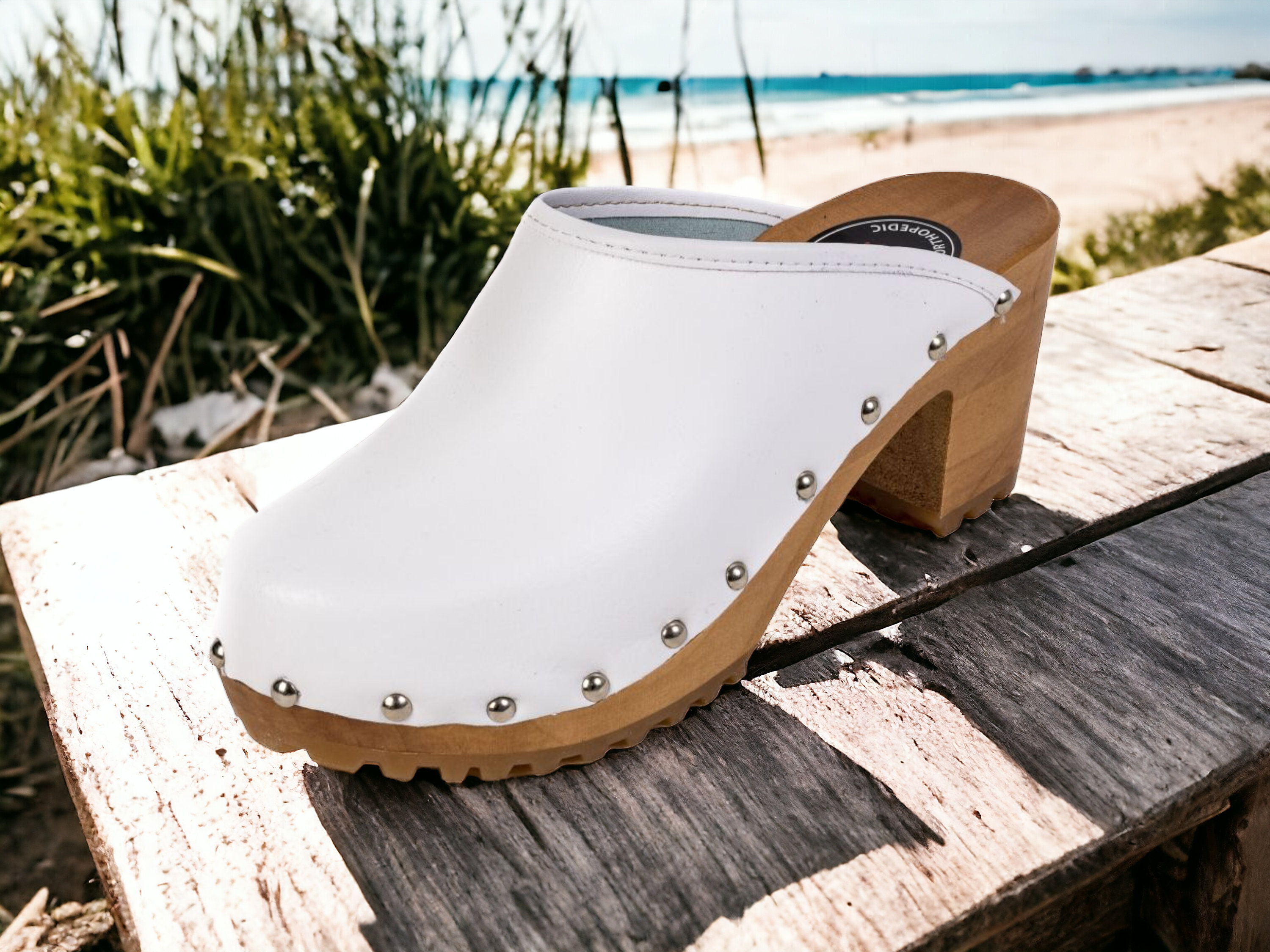 Zuecos nuevos hechos a mano suecos Zuecos de madera Zuecos de mujer Zuecos de cuero Botas Zueco Mocasines de mujer Zueco de madera Zuecos sandalia tac