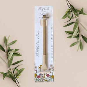 BOLÍGRAFO PLANTABLE con tarjeta de respaldo de papel plantable, obsequio de boda, obsequio, regalo, papel de semillas biodegradable ecológico - Flores silvestres