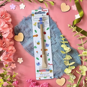 PLANTABLE PEN - Eco-friendly recycled pen with seeds, party bag filler, plantable, grow wildflowers, biodegradable, gift idea - Bug Bonanza