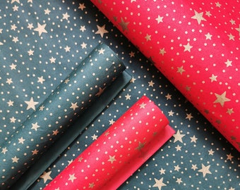 CHRISTMAS PAPER, Gift Wrap Roll, Mulberry Paper, WRAPPING Paper Rolls, Christmas Gift Wrapping Paper, 100% Biodegradable Eco-Friendly