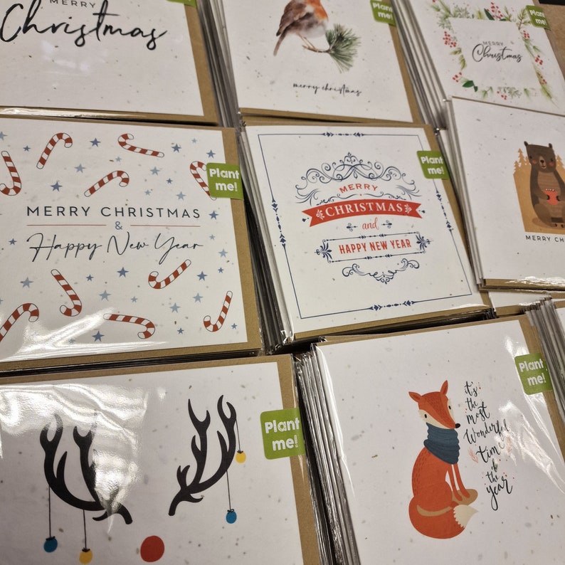 Plantable Seed Paper Cards BLANK A5 With Envelopes Design Etsy UK