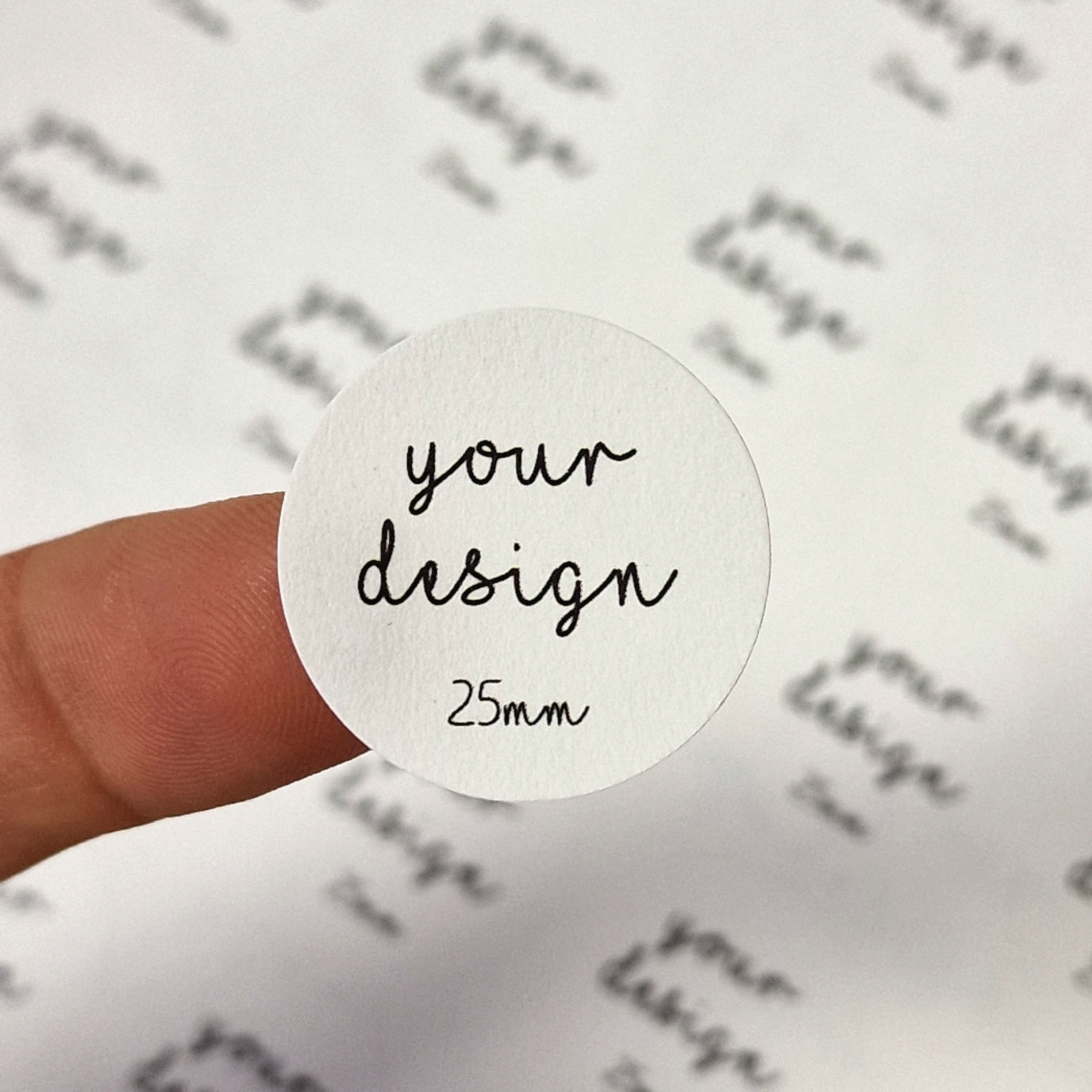 Contenitori Plastica Per Alimenti Etichette Adesive Rotonde Biodegradabili - Diametro 37 Mm, Compostabili Ed Ecologiche, Fatte In UK Carboni Attivi - Foto 8