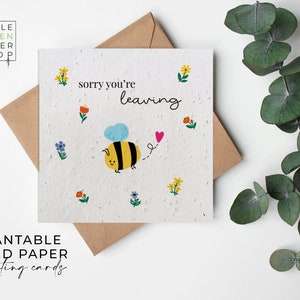 Blumensamenpapier, Samenpapierkarten, Wildblumen-pflanzbare Samenkarte, bedruckte Samenkarte, umweltfreundliches Gartengeschenk