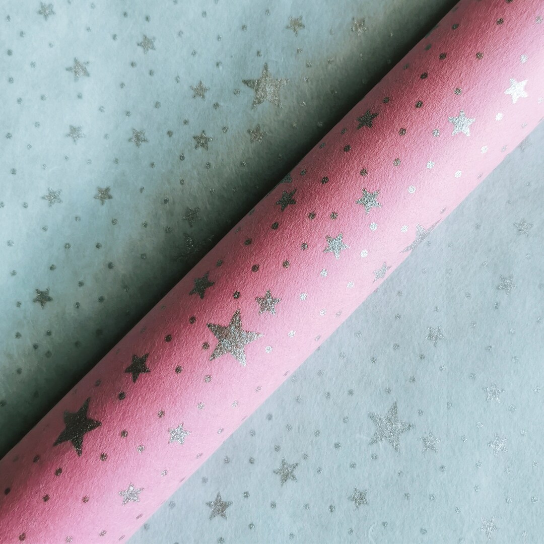 Ecofriendly Mulberry Wrapping Paper Baby Shower Pink Blue Etsy