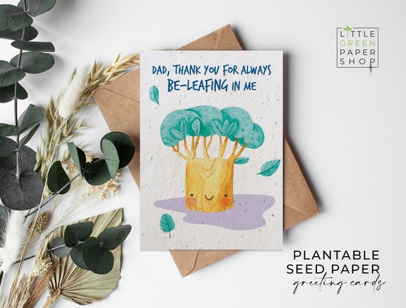 Plant Me! Biodegradable Flower Seed Paper