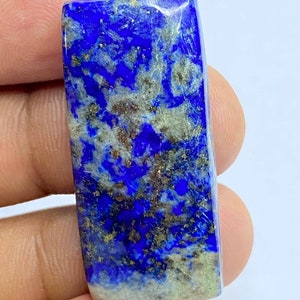lapis lazuli Cts 59.30 Lapiz Lazuli {PZ-191} Cabochon | Gemstone | Cab