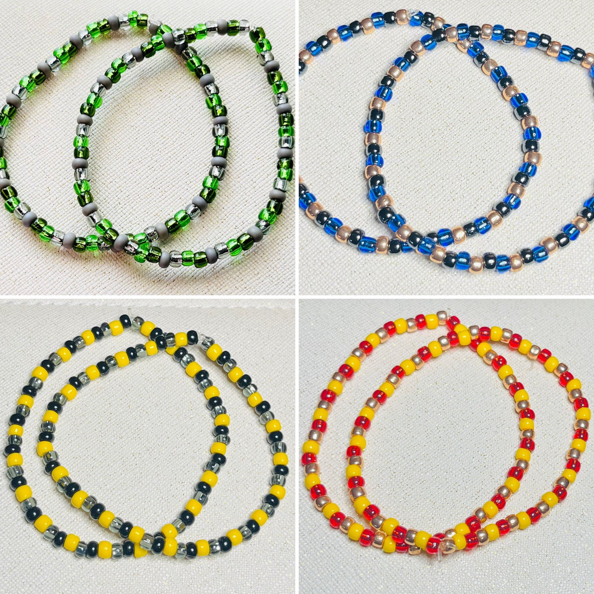 Harry Potter House Bead Bracelets Harry Potter Seed Beads