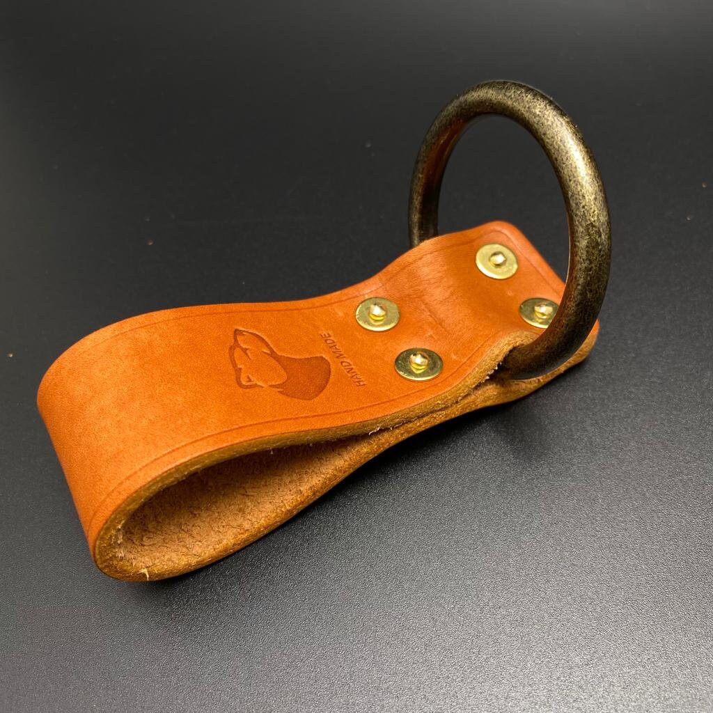 Belt Loop Leather Keychain Coupling Loop Hammer Holder Tool Etsy