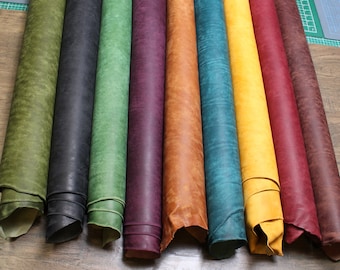 Leather piece Premium Buffalo Leather Badalassi Carlo " Pueblo " Collection Veg Tan 1.2 - 1.4 mm Vegetable Tanned Leather Plate