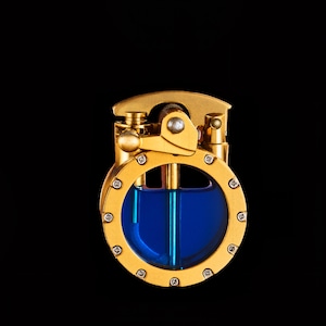 Steampunk Octopus Lighter II | Heavy Nautical Cthulhu Sculpture, Gothic Kerosene Art Piece for Collectors
