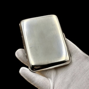 Cupronickel high hardness polished cigarette case 16 sticks