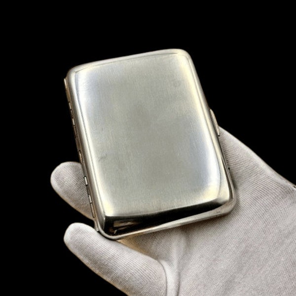 Cupronickel high hardness polished cigarette case