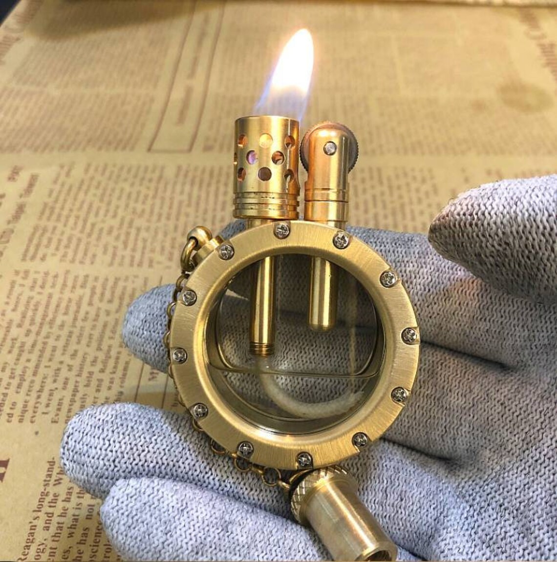 Marine Steampunk Gothic Lighter