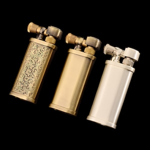 Encendedor de gánster inglés de los años 20: encendedor de gasolina vintage y delgado, estilo años 20 imagen 7