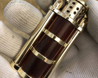 Ebony armor vintage windproof lighter