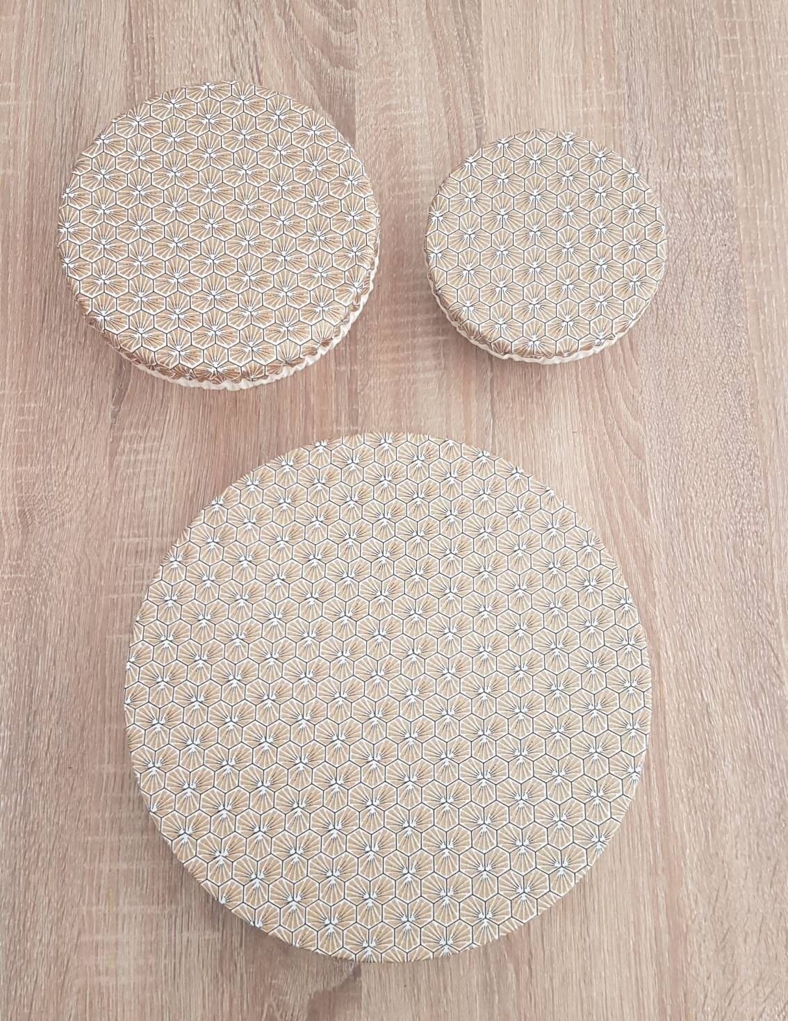 Lot de 3 Charlottes à Plat/Couvre Plat | P, M, G