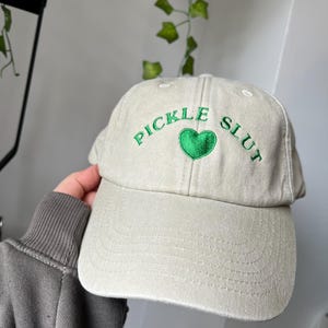 Pickle Embroidered Vintage Cap