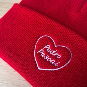 Pedro Embroidered Beanie | Funny Cute