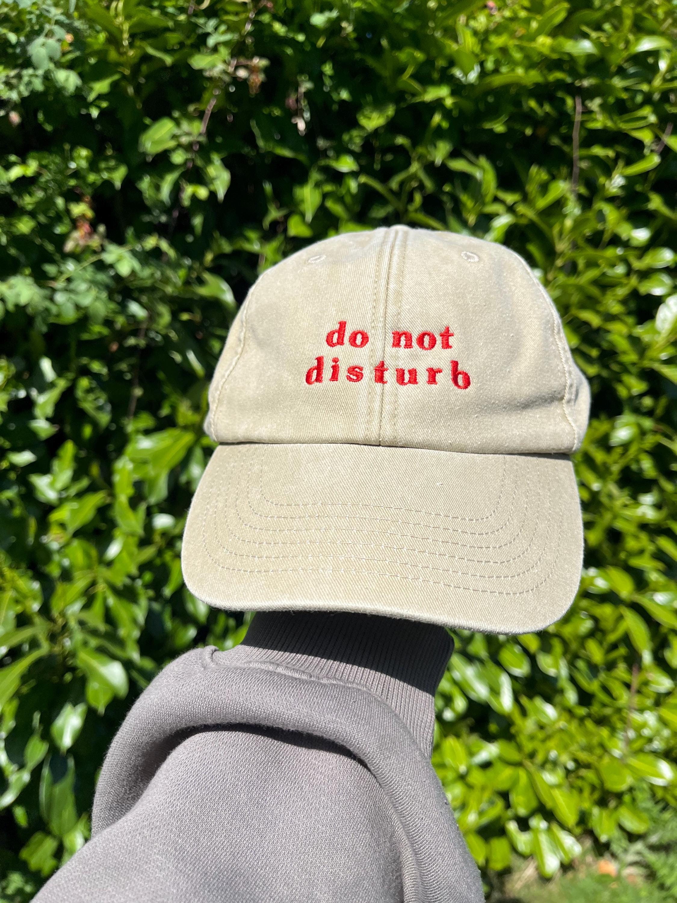 Do not disturb original hat Do Not Disturb Hat - Etsy main image 3