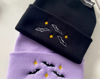 Bat Beanie (Glow in the Dark)