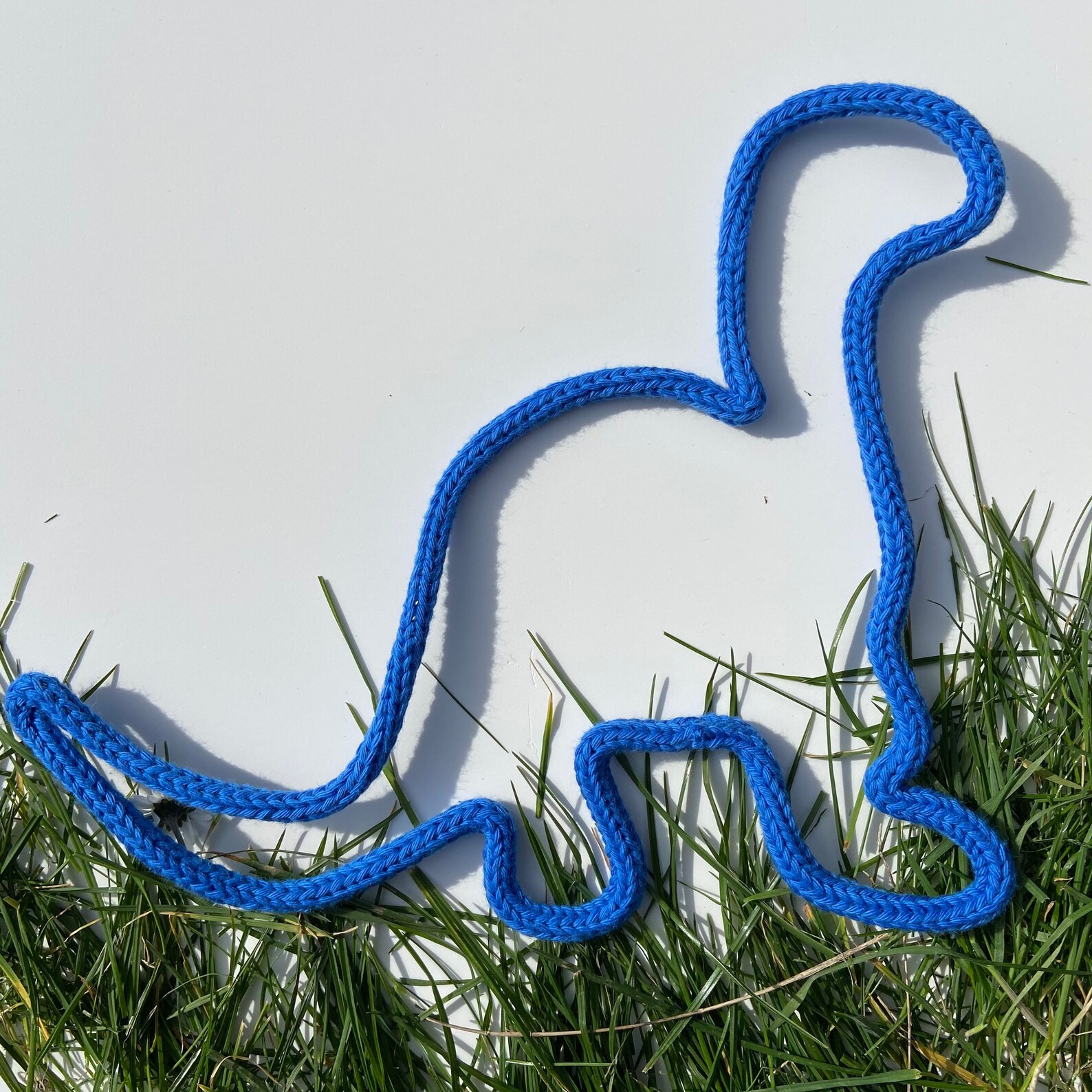 Dinosaur Knitted Wire Dinosaur Shelfie/wall Decor Etsy UK