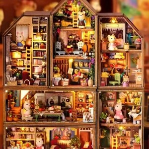 Pre-Made & Build Your Own Dolls House, Mini Model Houses, DIY Model Houses, Model House Kit, Mini City Model Kits, Giant Mini Model Houses