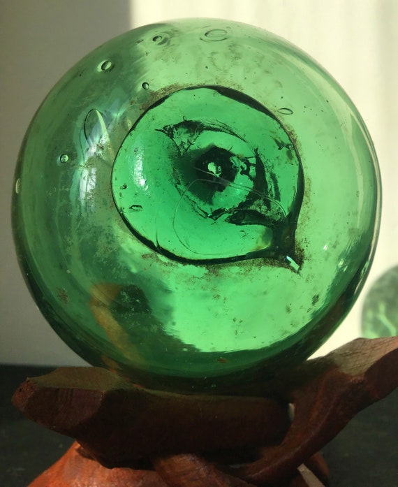 Japanese Glass Fishing Floats Vintage Glass Fishing Buoys Etsy