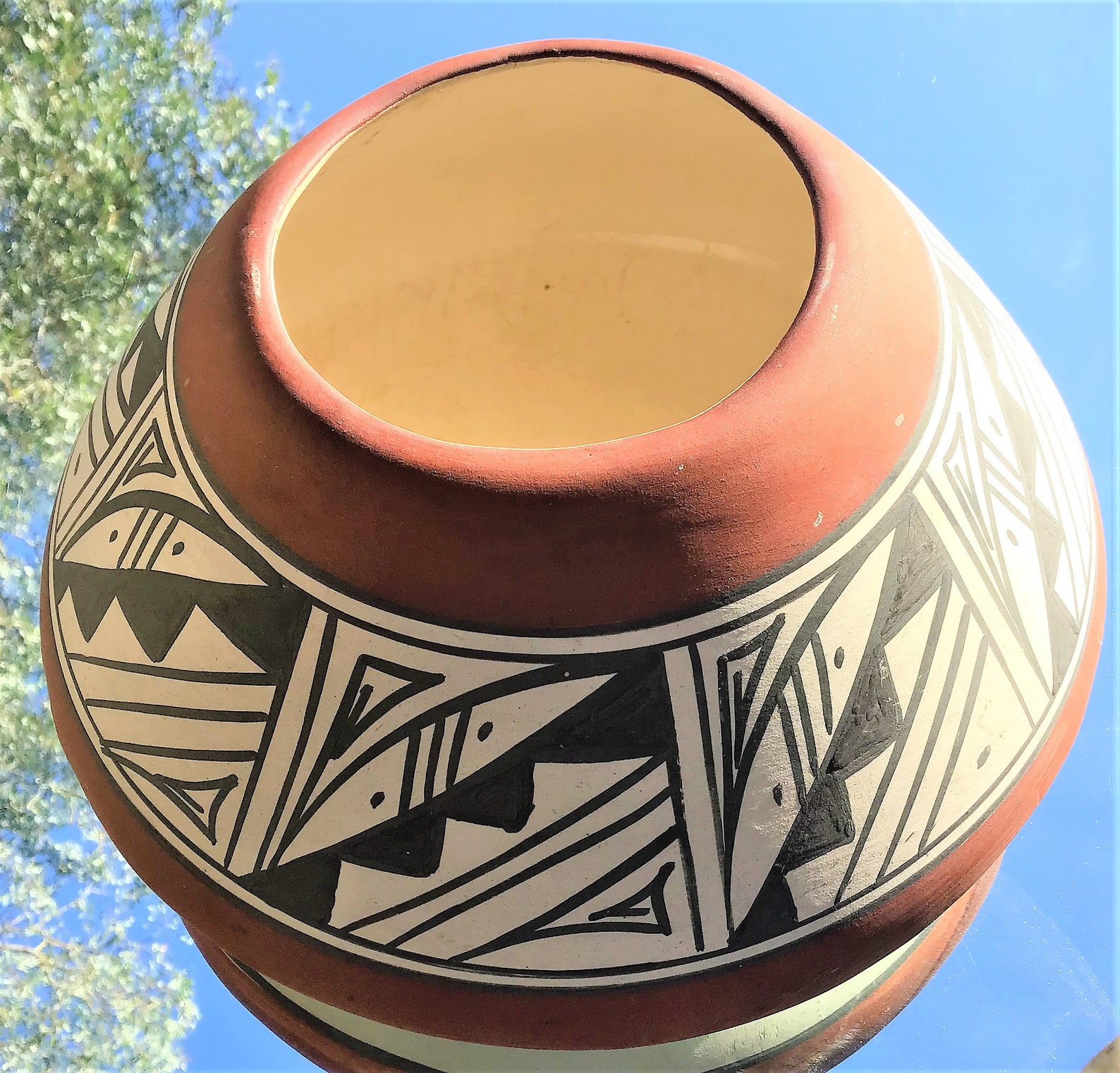 Authentic Native American Clay Pottery Navajo Nation Etsy